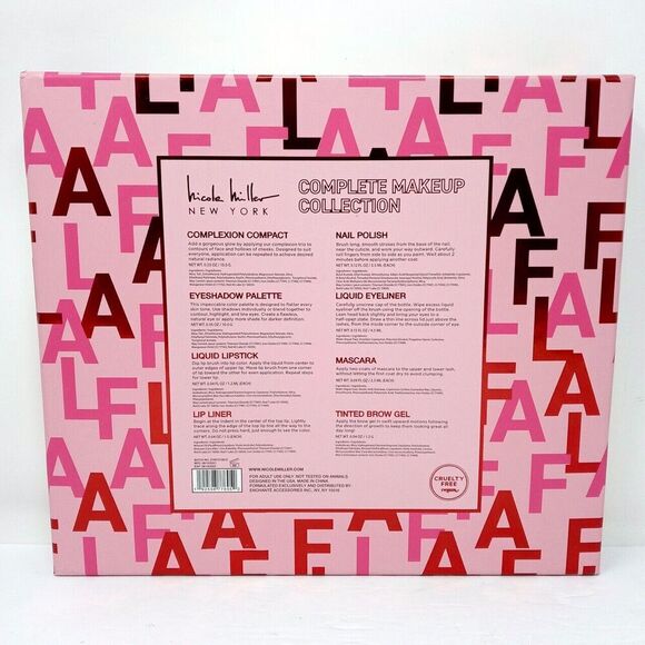 Nicole Miller New York Complete Makeup Collection Christmas Holiday Gift Set - Picture 5 of 7